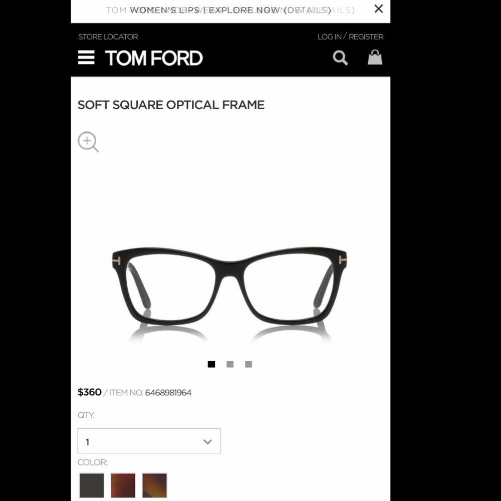 TOM FORD GLASSES